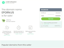 Tablet Screenshot of eporn.us